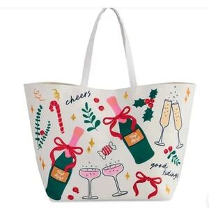 NWT Shiraleah Holiday Tote OS